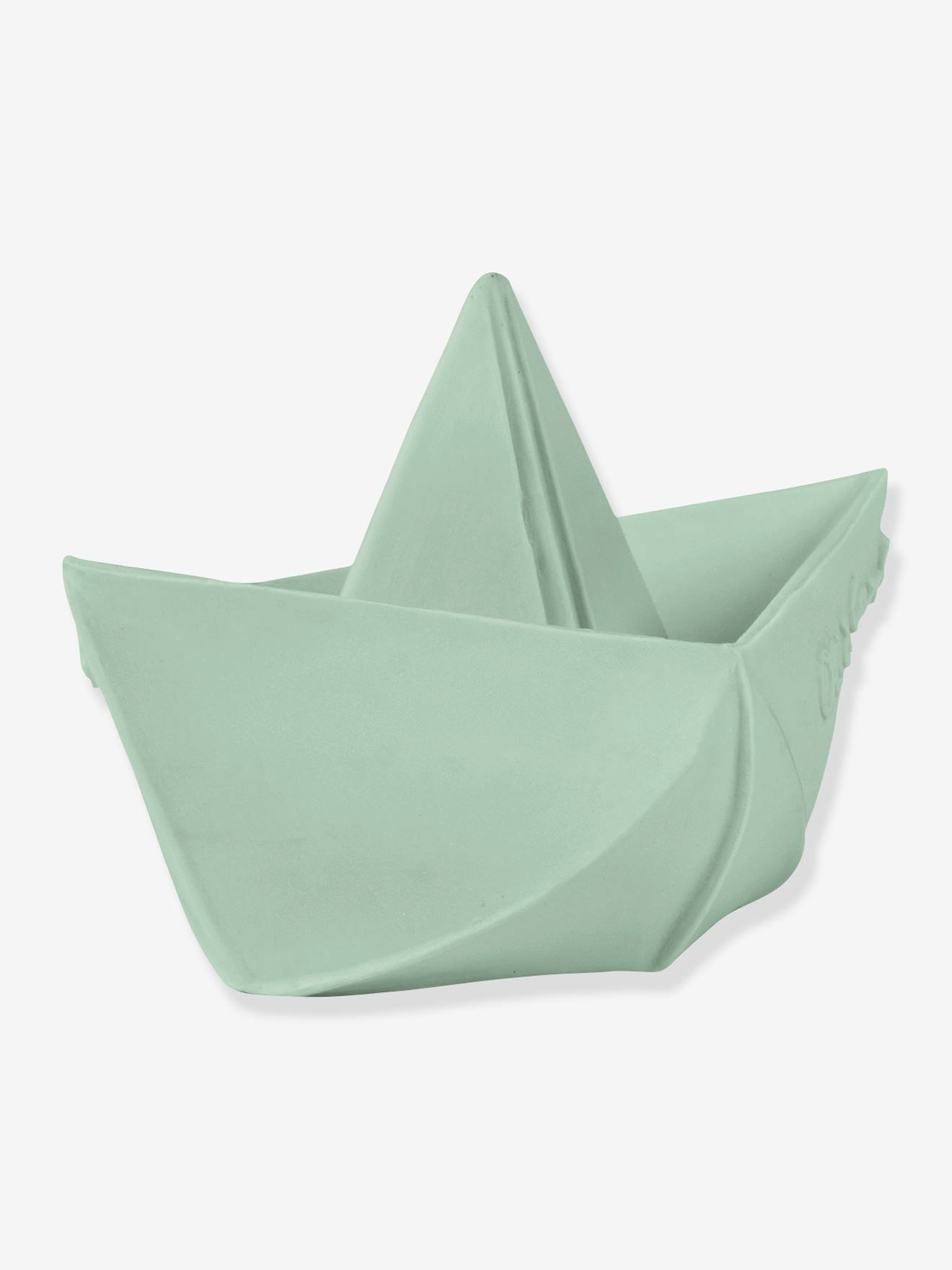 Brinquedo de banho em forma de barco de origami