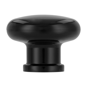 Knop Juliette zwart 40mm