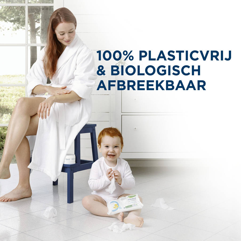 De beste doekjes everbabydoekjes Parfumvrij - 8 x 52 stuks