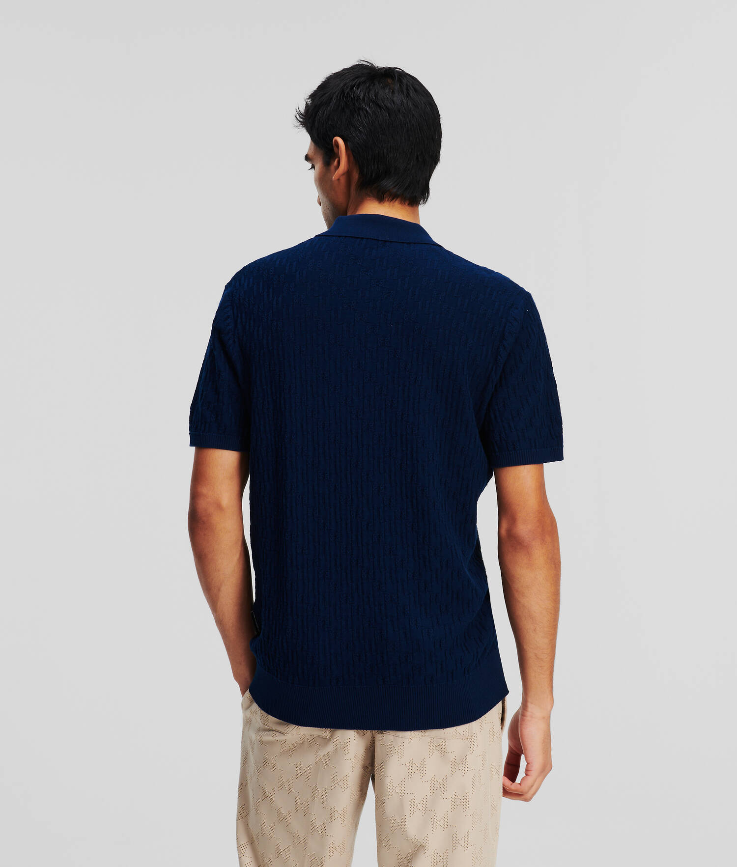 POLO TRICOTÉ KL MONOGRAM