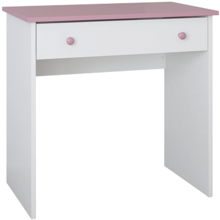 Kids Collective Kinderschreibtisch mit 79 cm Arbeitshöhe und einer Schublade pink