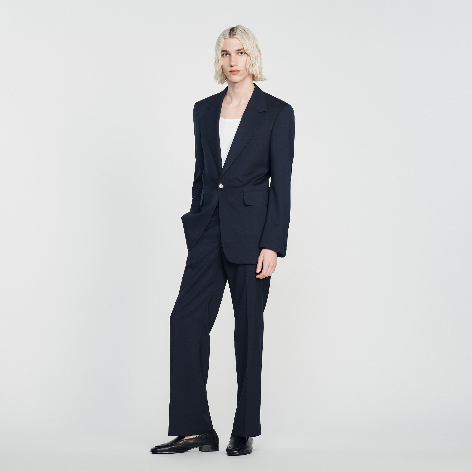 Veste de costume en laine