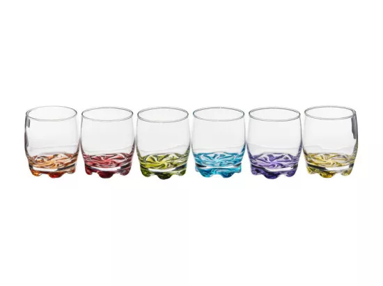Lot de 6 verres bas 