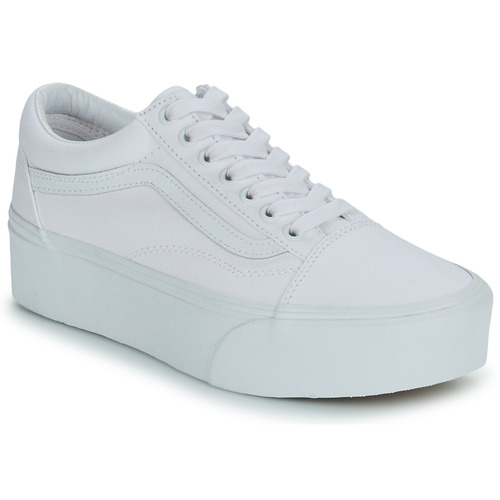 Vans - UA OLD SKOOL STACKFORM - Blanc