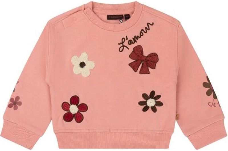 Bakkaboe meisjes sweater - Zalm