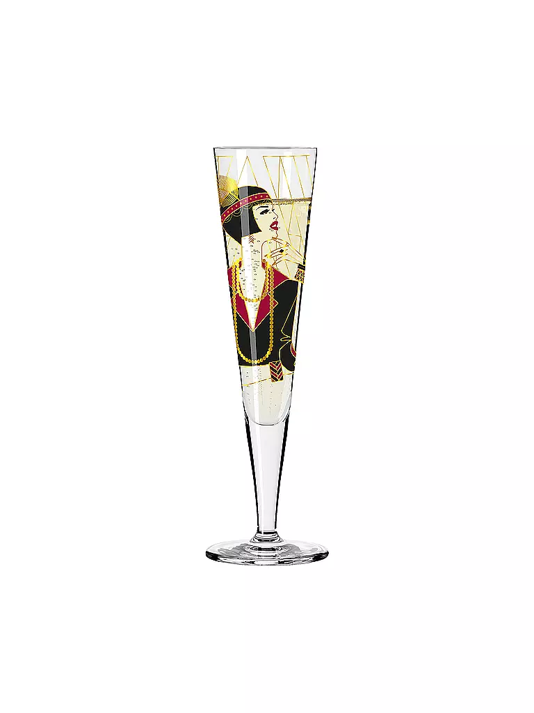 RITZENHOFF Champagnerglas Goldnacht 2022 #27 Samy Halim gold
