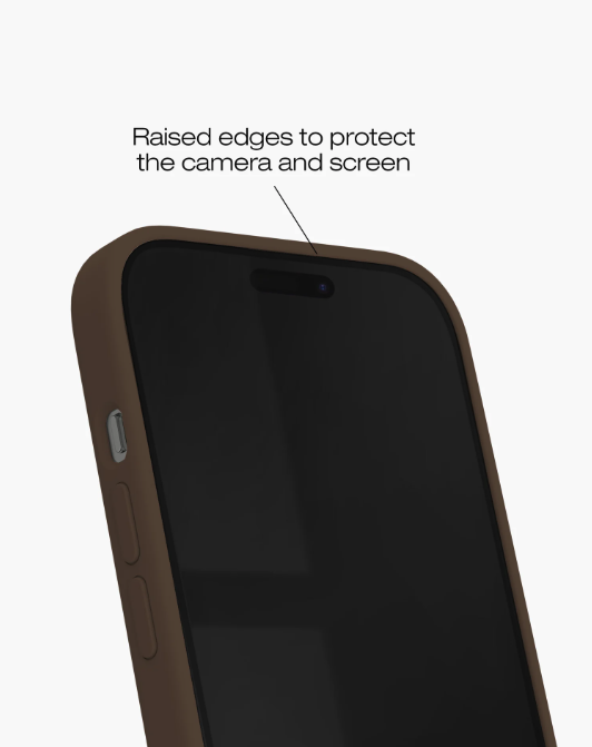iPhone 16 MagSafe Silikon Hülle Case Recycled (IDSICMS-I2461-562) - Mocha Mousse