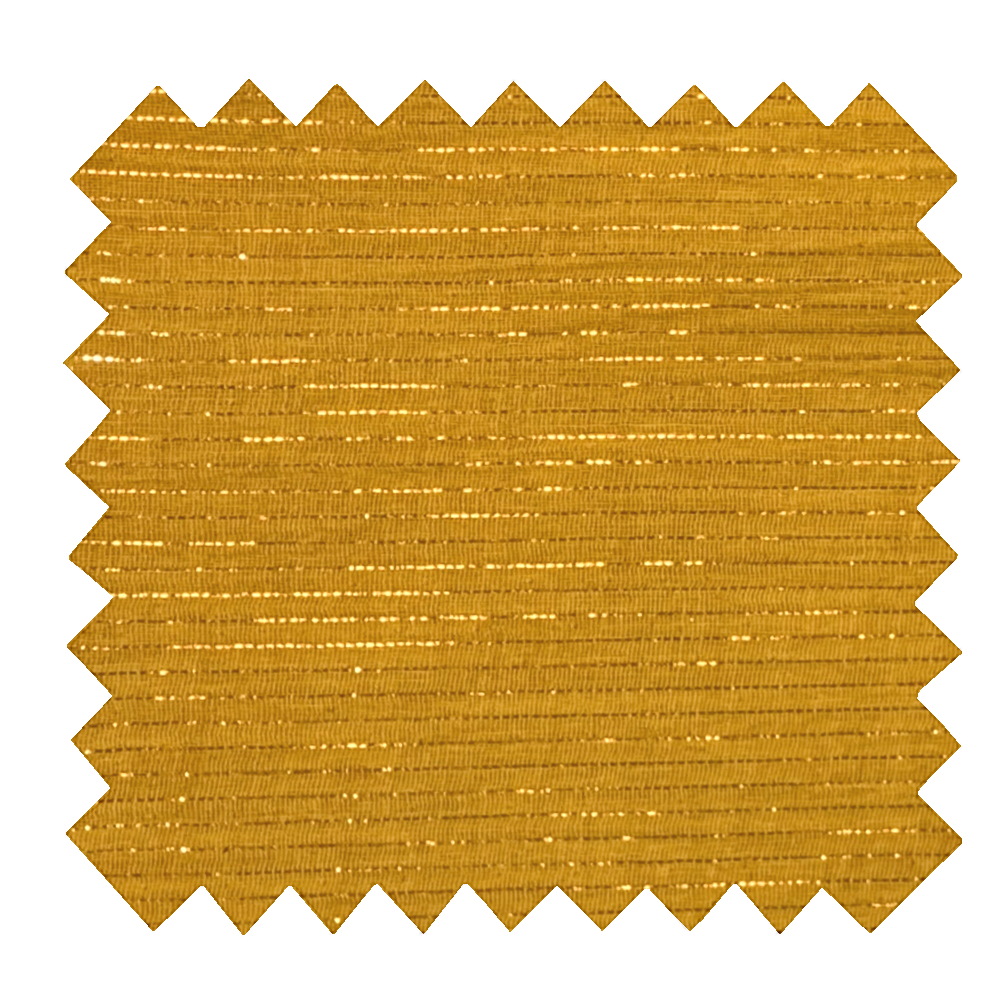 Tissu Coton Au Mètre Gaze Lurex Ocre