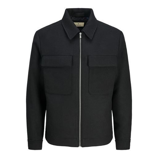 Jack&Jones Blurussel Wool Blend Jakke, Black, M