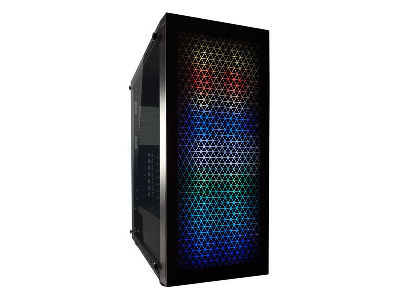 LC-Power PC-Gehäuse Midi Tower LC-800B-ON Schwarz Midi Tower LC-800B-ON PC-Gehäuse