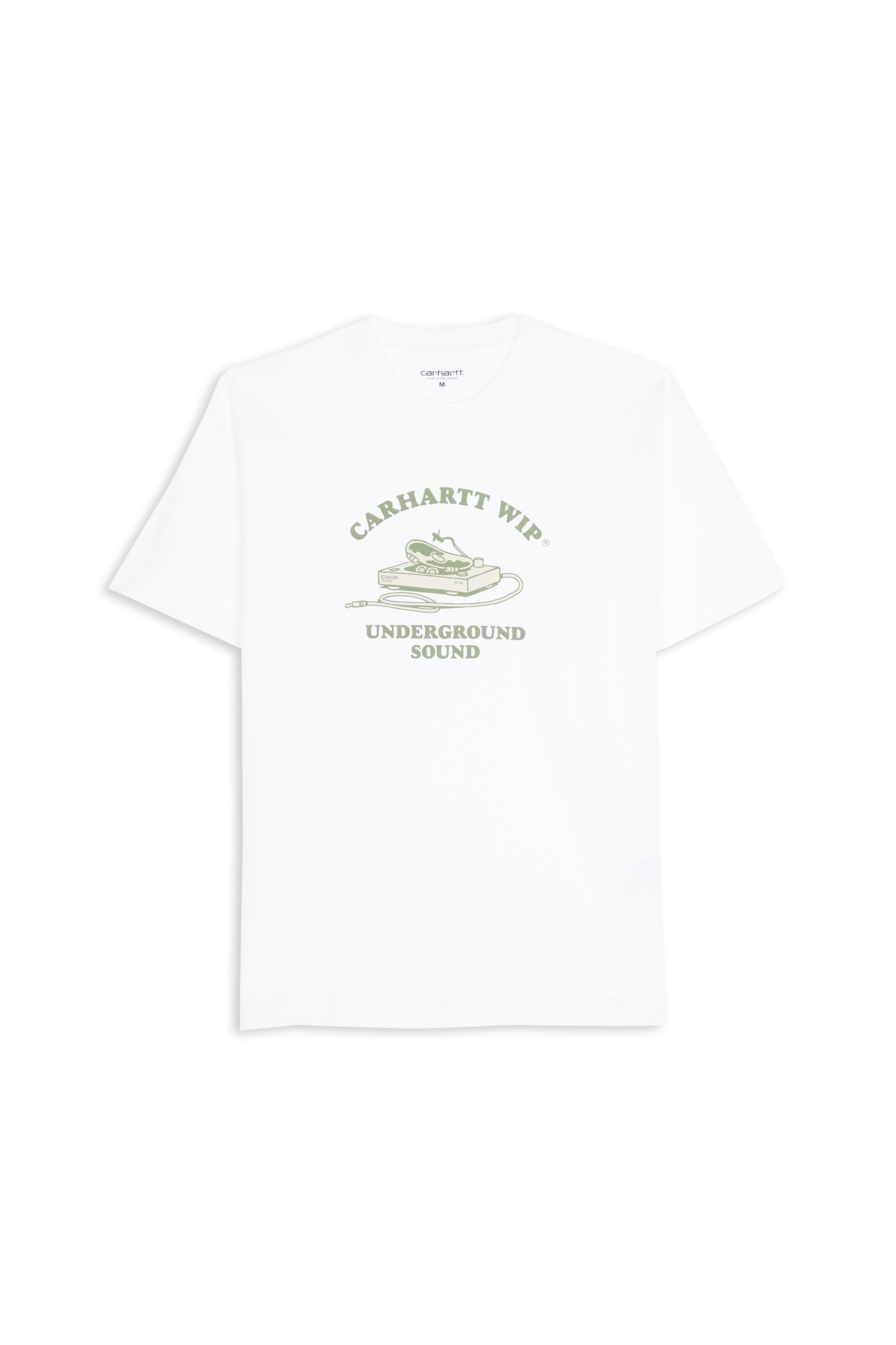 CARHARTT WIP T-shirt  Underground Sound Blanc