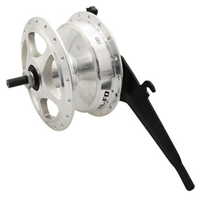 MOYEU CITY AVANT STURMEY 36T AVEC FLASQUE DE FREIN