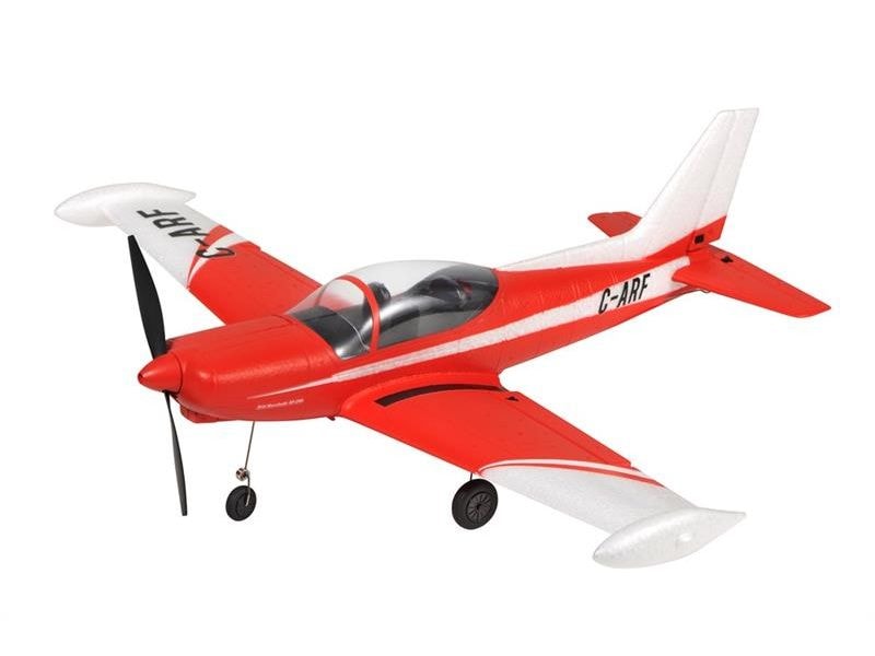 TOP-RC Warbird Mini SF260 450 mm, Rot, RTF Kleines 4-Kanal RC-Flugzeug mit Gyro