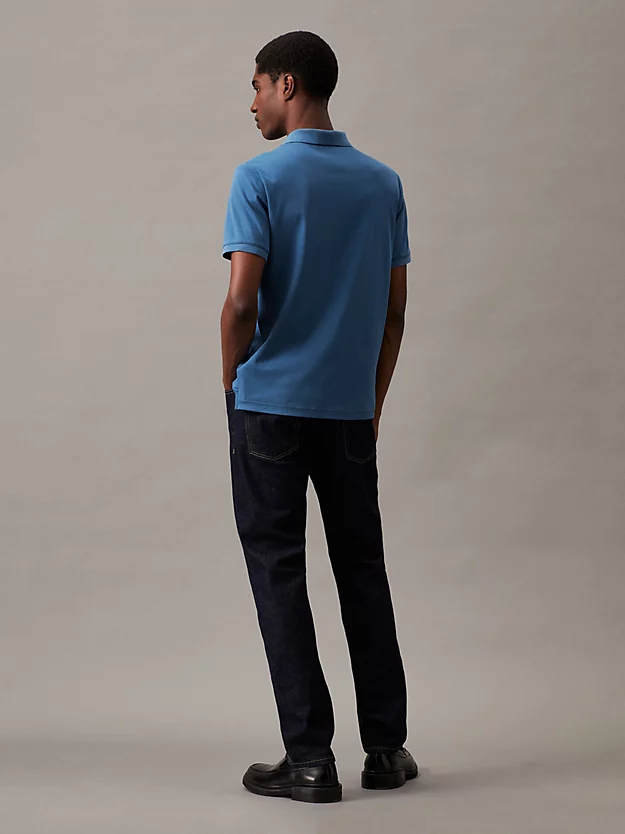 Camisa polo de corte justo