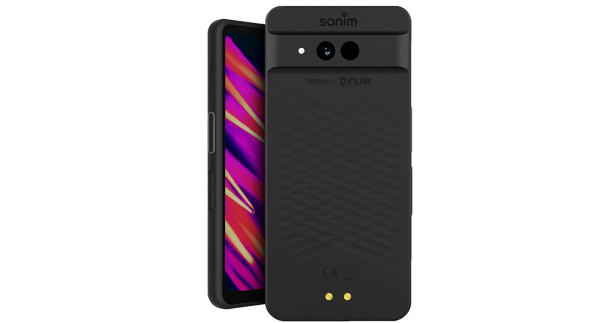 Sonim XP Pro Thermal  (Zwart, Android 14, 265 GB)