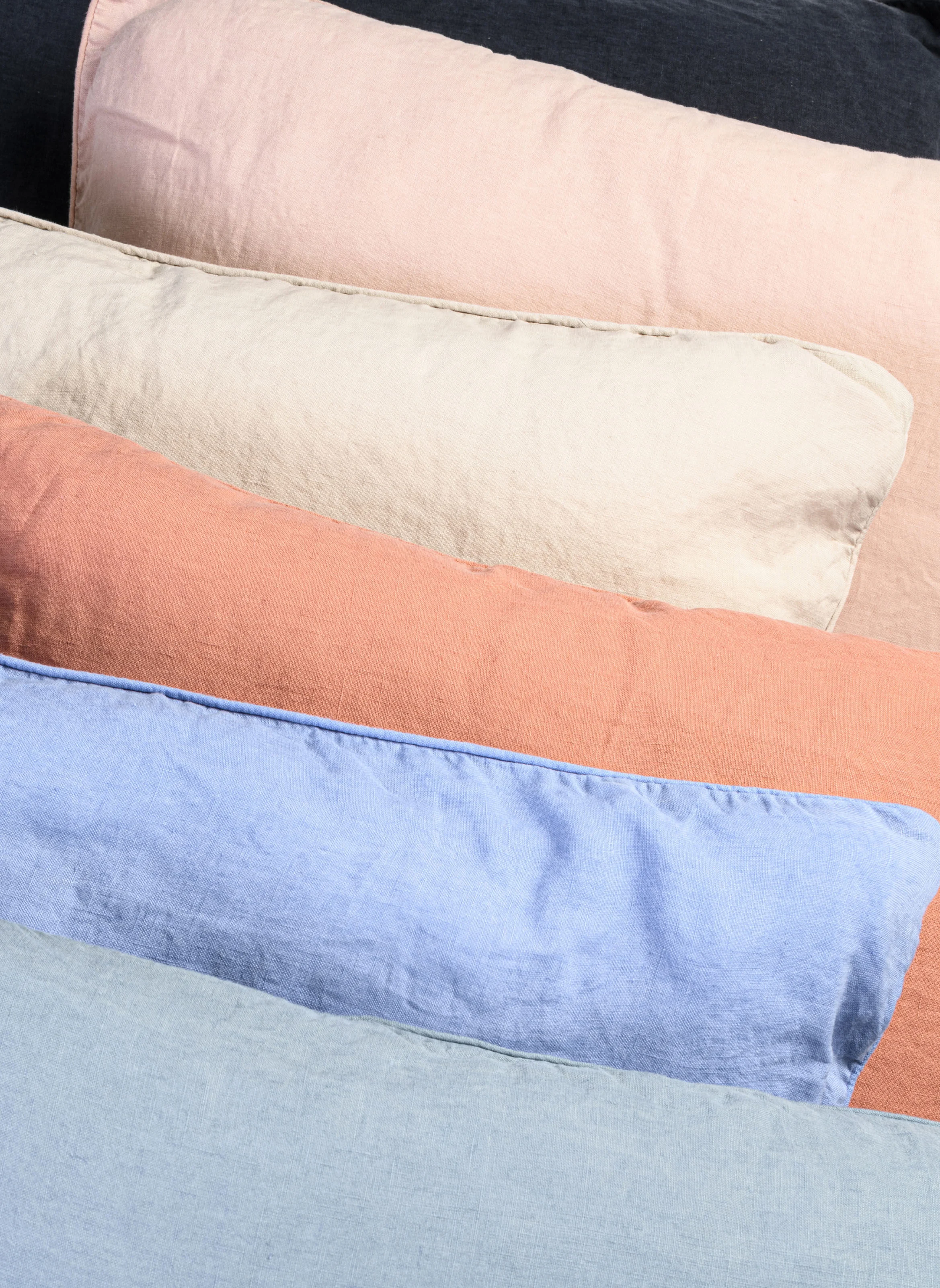 C LIN - Coussin en lin lavé | Beige