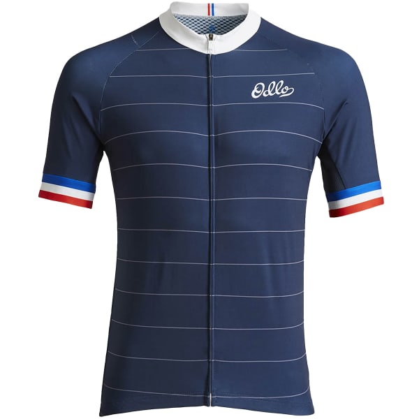 Maillot vélo ODLO MC ZIP INTEGRAL PERFORMANCE SS22 FRANCE DESIGN SS22 FRANCE DESIGN