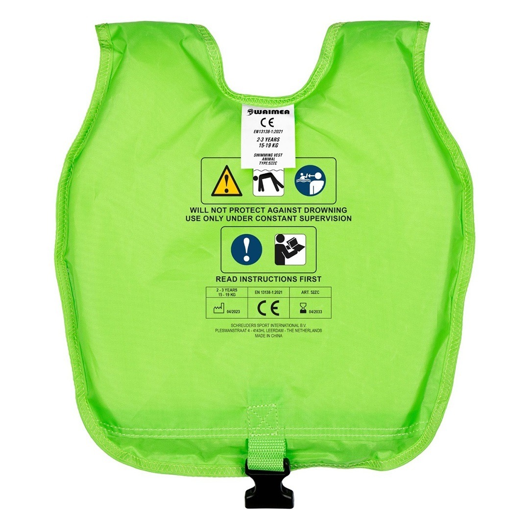 Waimea 2-3 jaar kinder zwemvest - Green