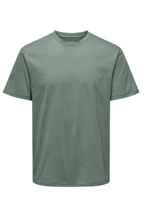 Only & Sons groene heren t-shirt