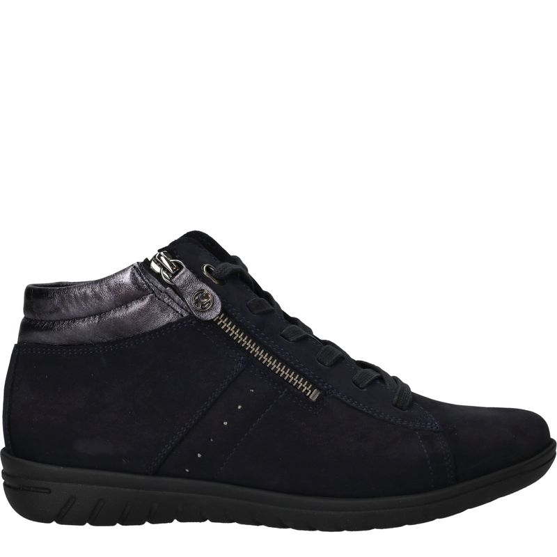 Hartjes Casual Veterschoenen Blauw Dames