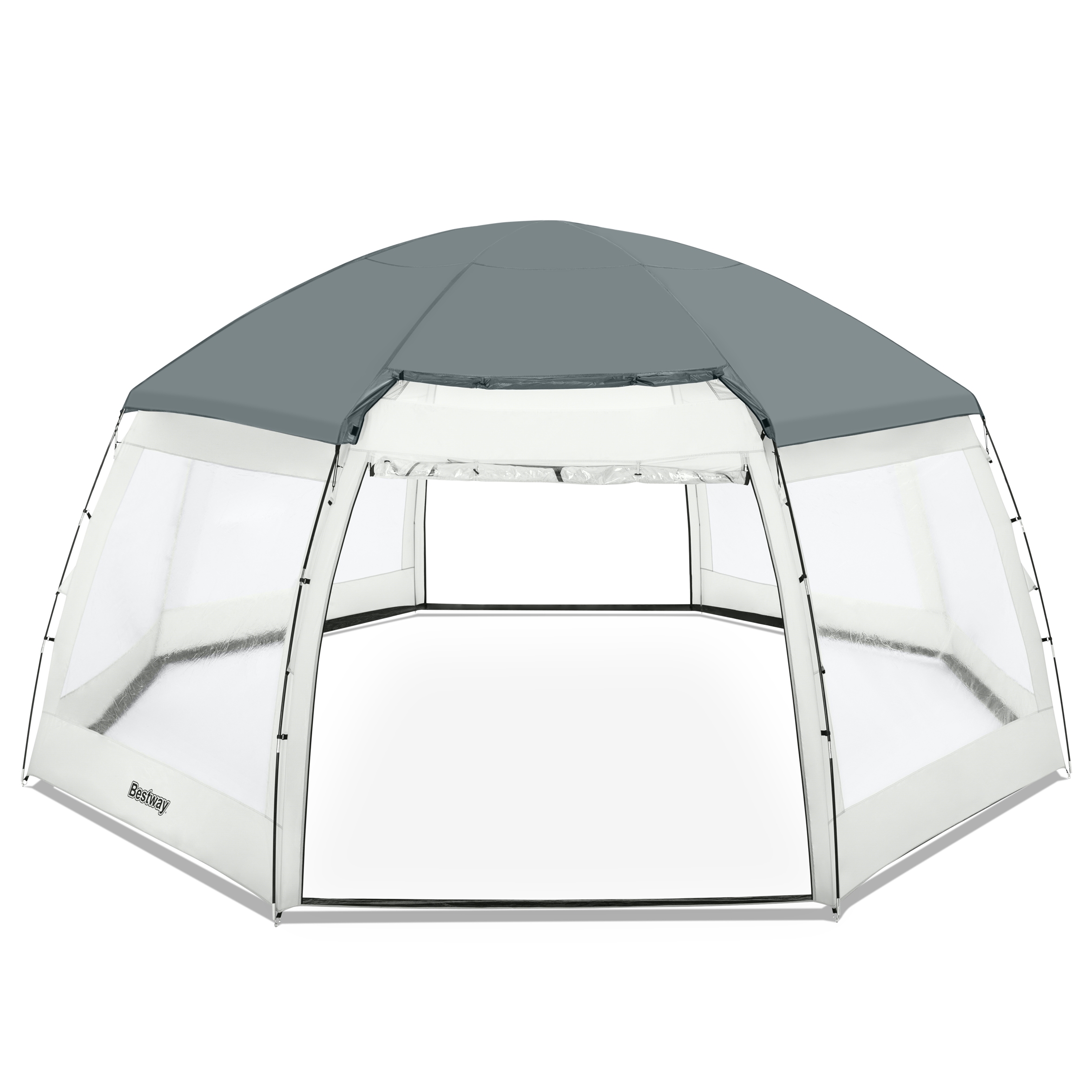 Pavillon für Pools rund 600 x 295 cm