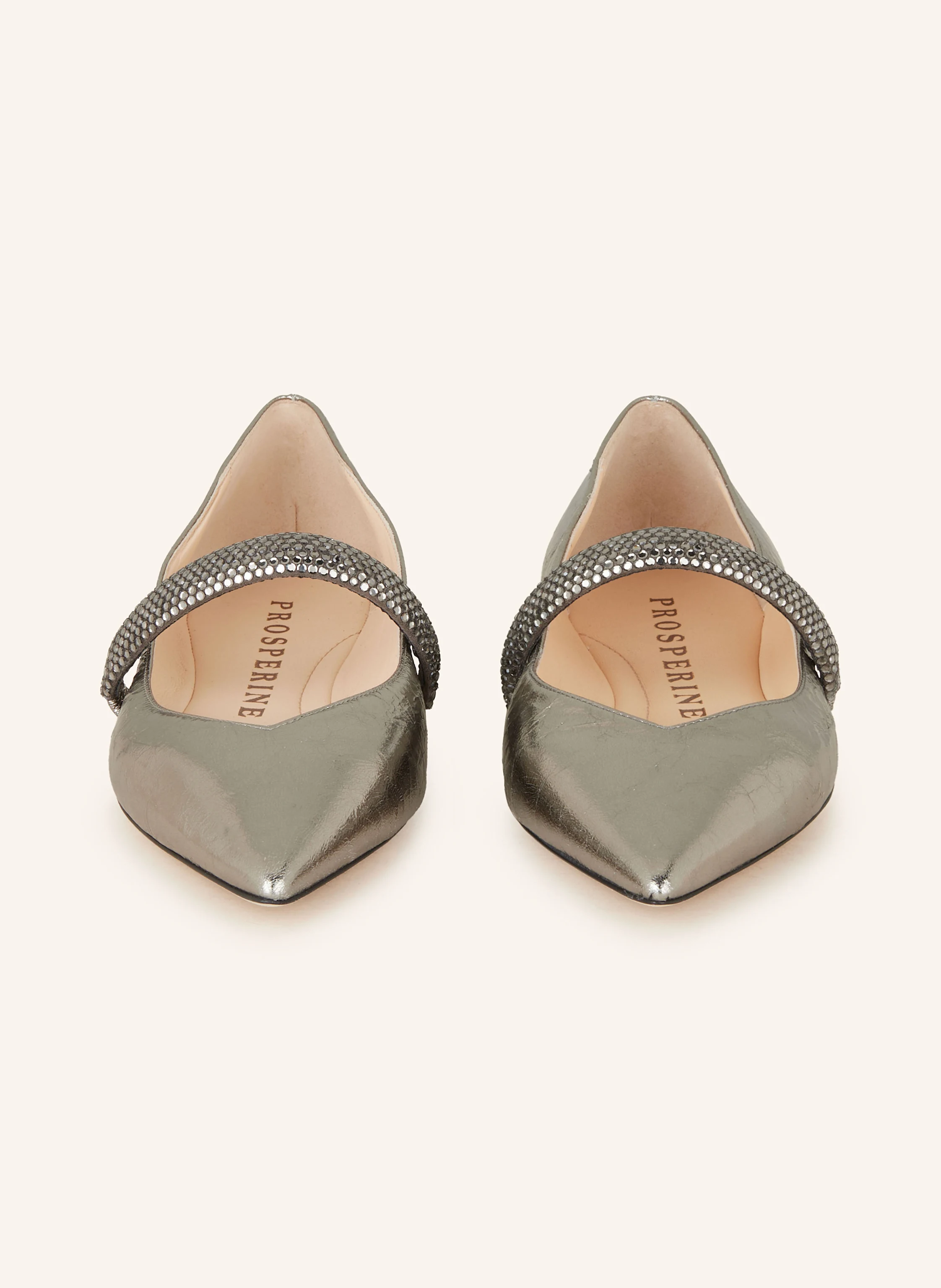 PROSPERINE Mary-Jane-Ballerinas mit Schmucksteinen