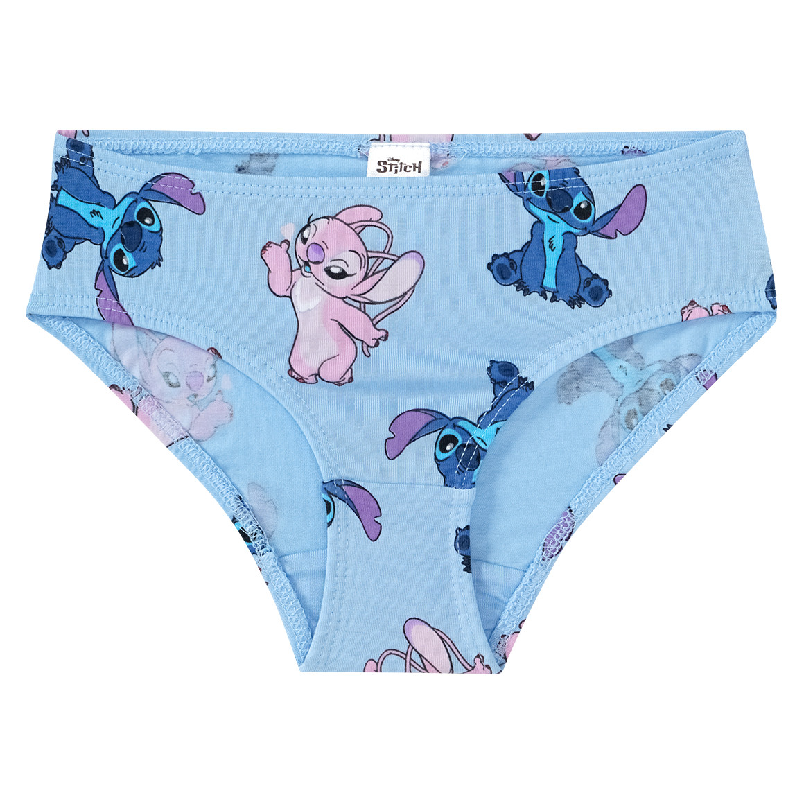 Topolino 3 Disney Stitch Slips im Set rosa / cremeweiss / hellblau