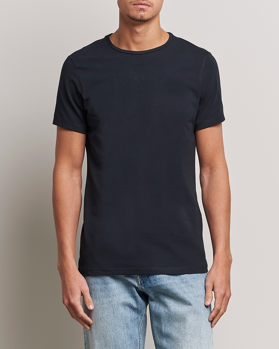Bread & Boxers 2-Pack Crew Neck Tee Dark Navy