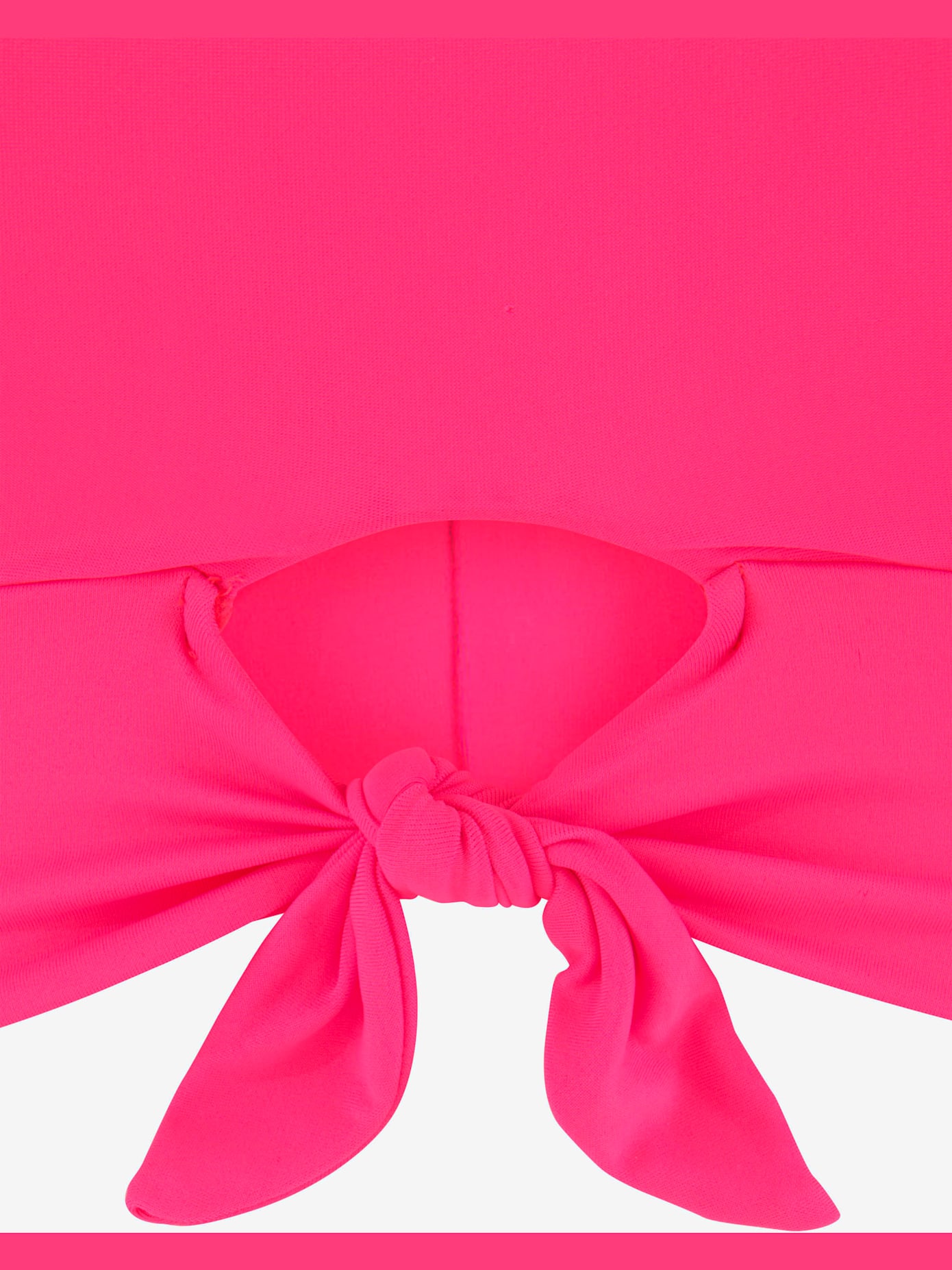Haut de maillot de bain court coloris unis tendance