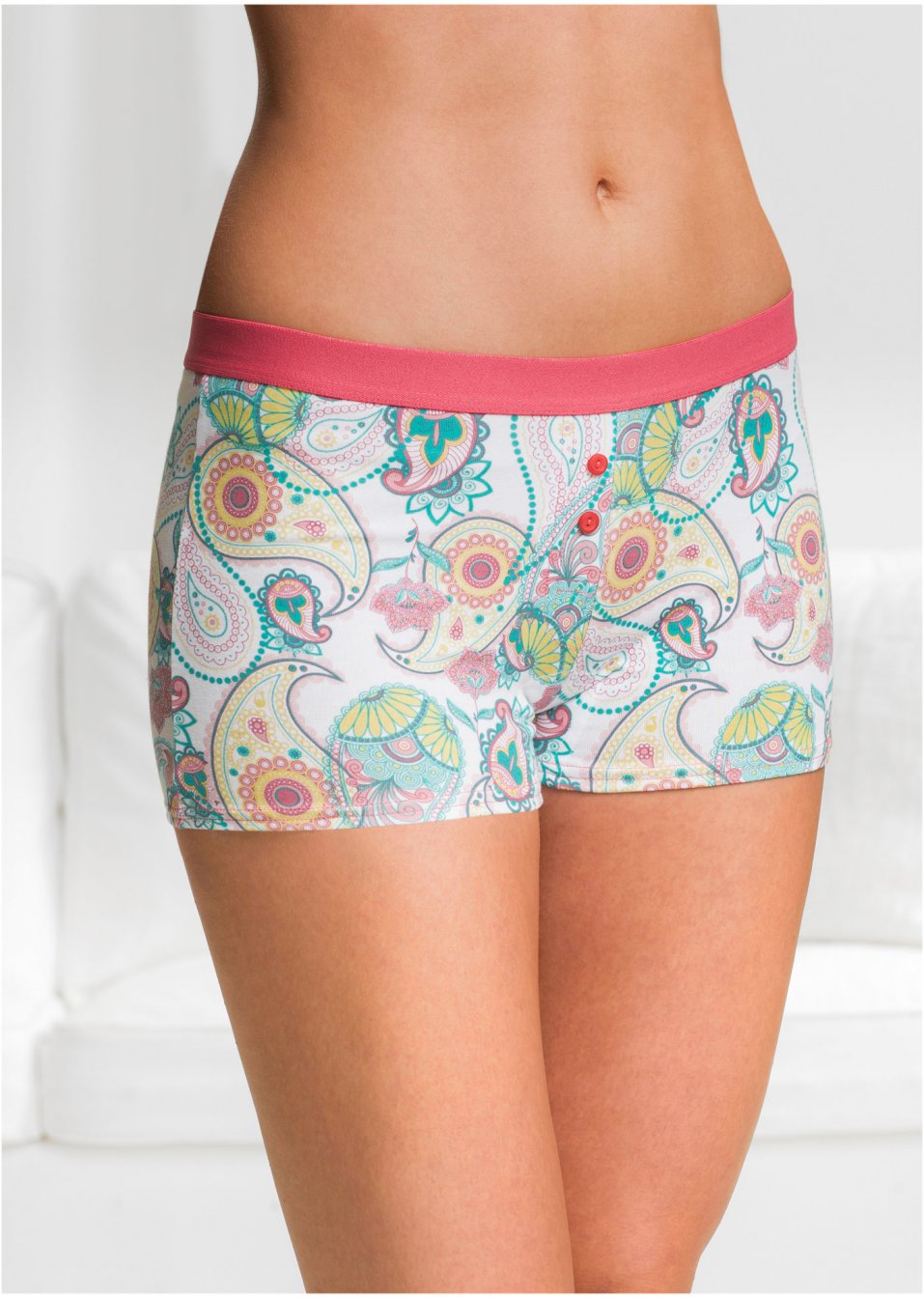 Lot de 4 boxers femme