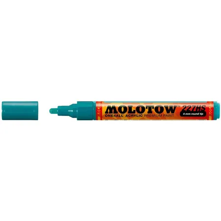 Molotow Permanentmarker ONE4ALL 227 HS, nachfüllbar, 4 mm, lagunenblau