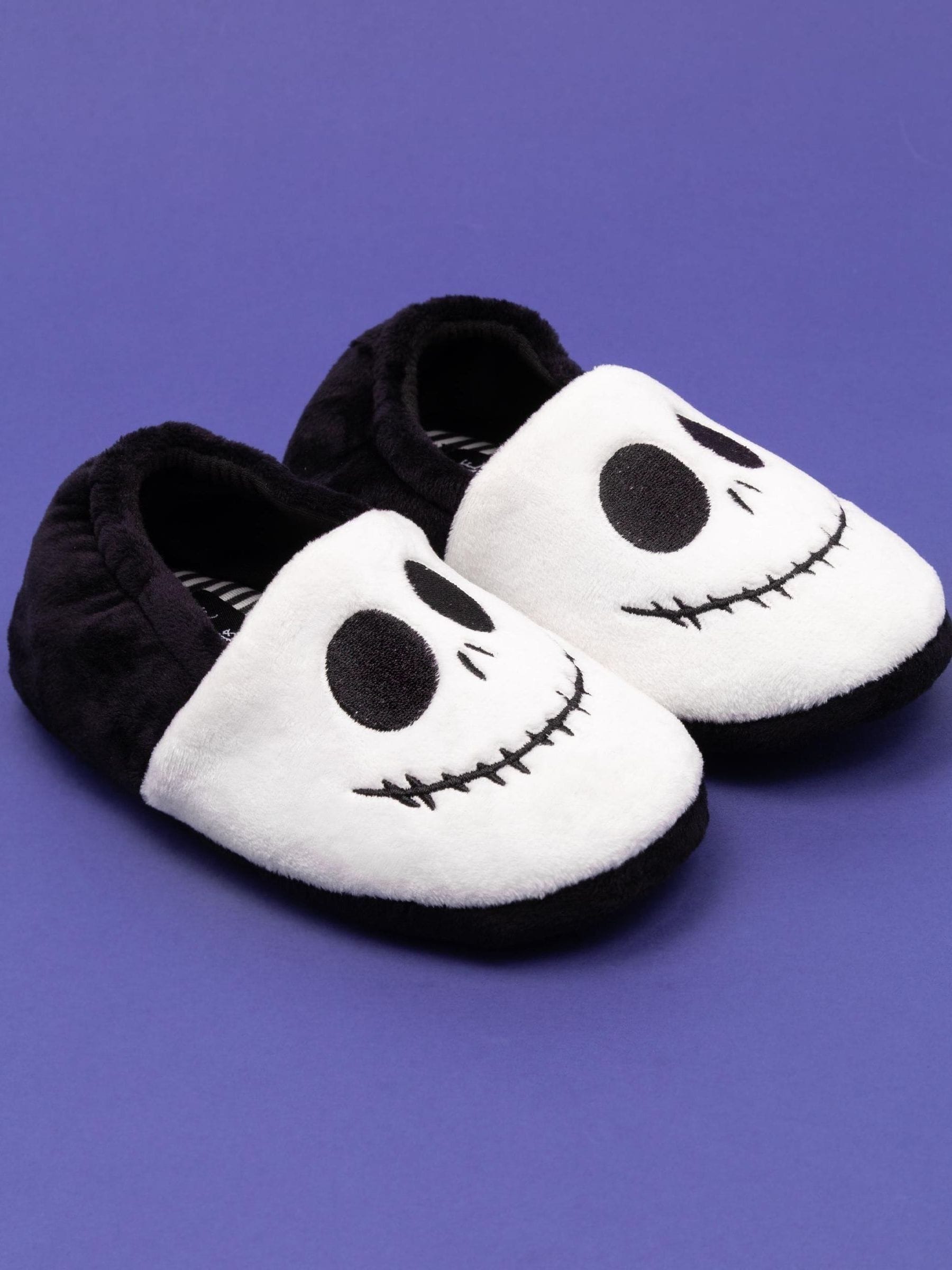 Wit Nightmare Before Christmas - Vanilla Underground zachte kerstpantoffels voor kinderen