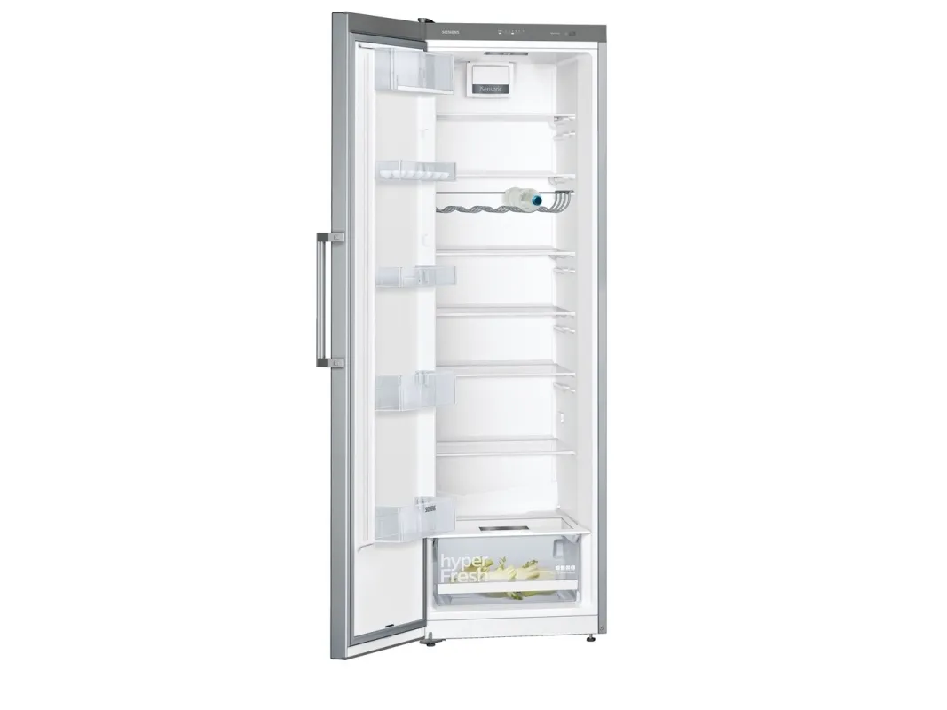 Siemens iQ300 KS36VVIEP - Køleskab - bredde: 60 cm - dybde: 65 cm - højde: 186 cm - 346 liter - Klasse E - rustfrit stål