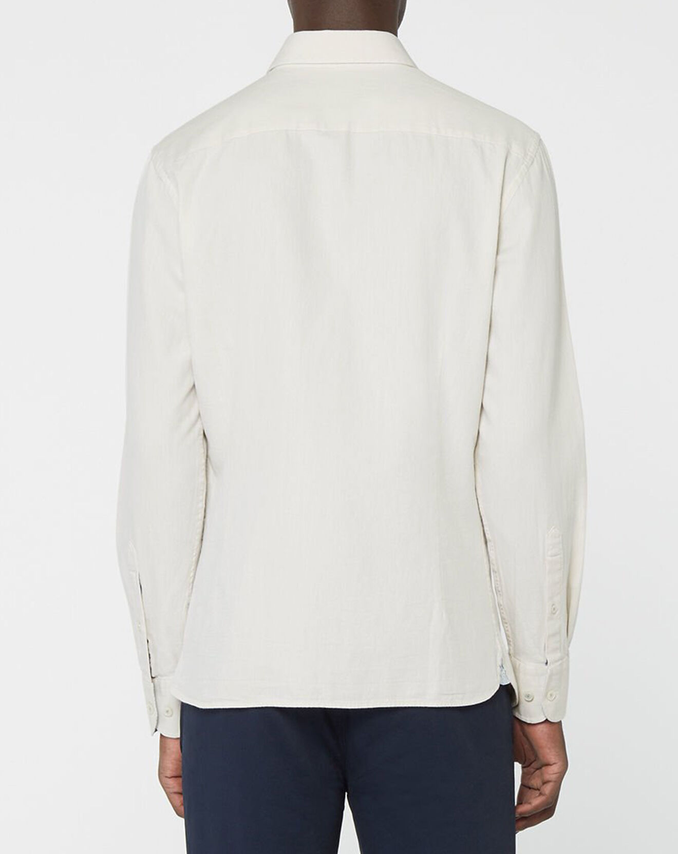 Hackett London Chemise Slim Fit Trim Twil Sport beige