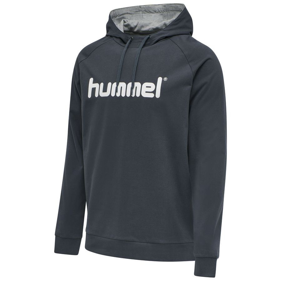 Hummel Sweat à Capuche Go Cotton - Noir/Blanc