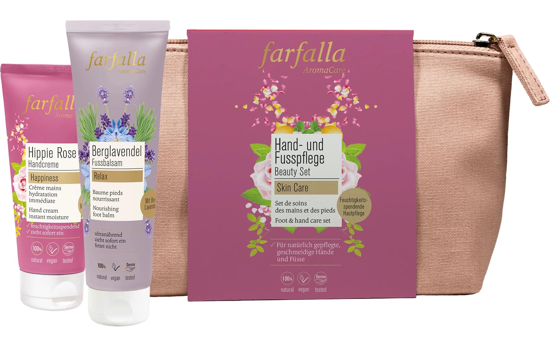 Geschenkset Hand- und Fusspflege Beauty 2-tlgPflegeset sorgt für verwöhnende Wellness-Erlebnisse