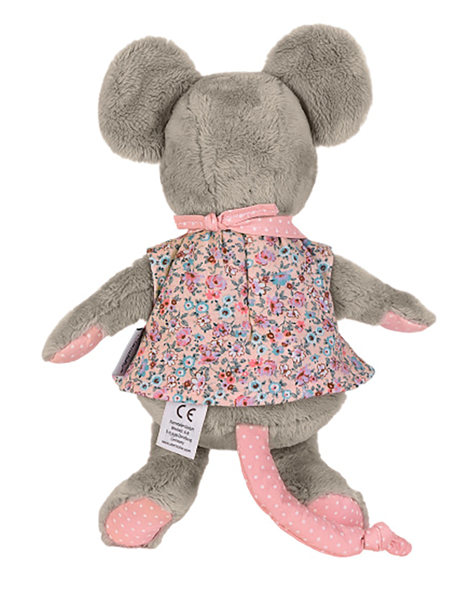 Kuscheltier MABEL MAUS (25cm) in grau