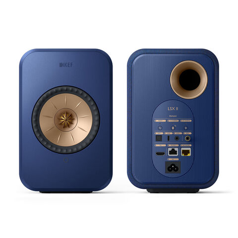 KEF LSX II – supercompacte draadloze hifi-luidspreker Blauw
