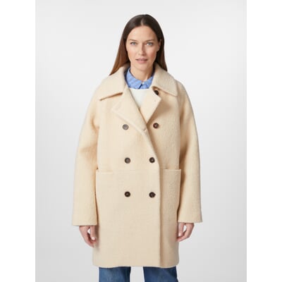 Damen-Bouclémantel, Beige