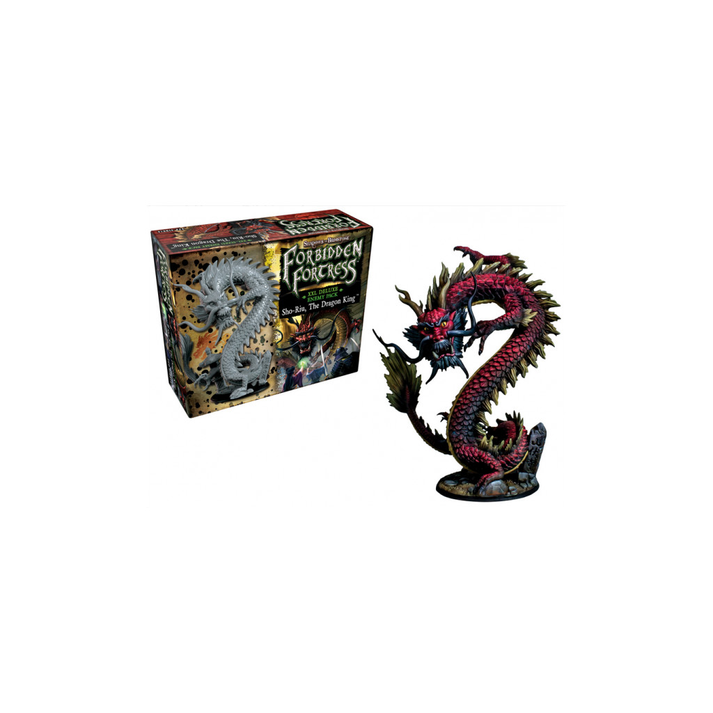 Shadows of Brimstone: Forbidden Fortress - Sho-Rio The Dragon King XXL Deluxe Enemy Pack