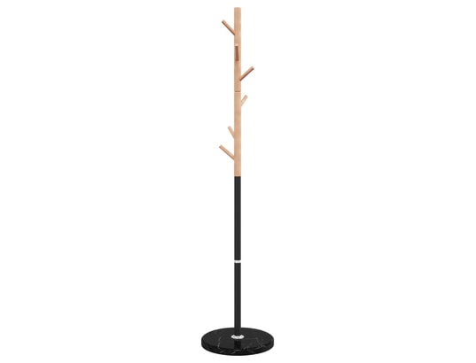 VIDAXL - Porte manteau Porte-manteau noir 172 cm fer enduit de poudre