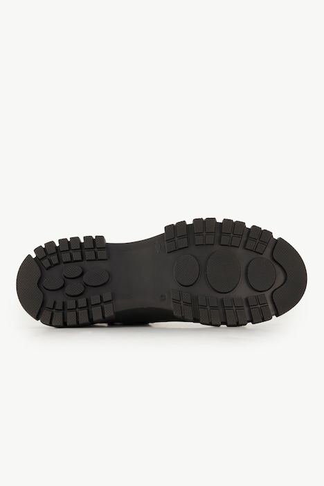 Leder-Boots, Chunky-Sohle, Wechselfußbett, Weite H