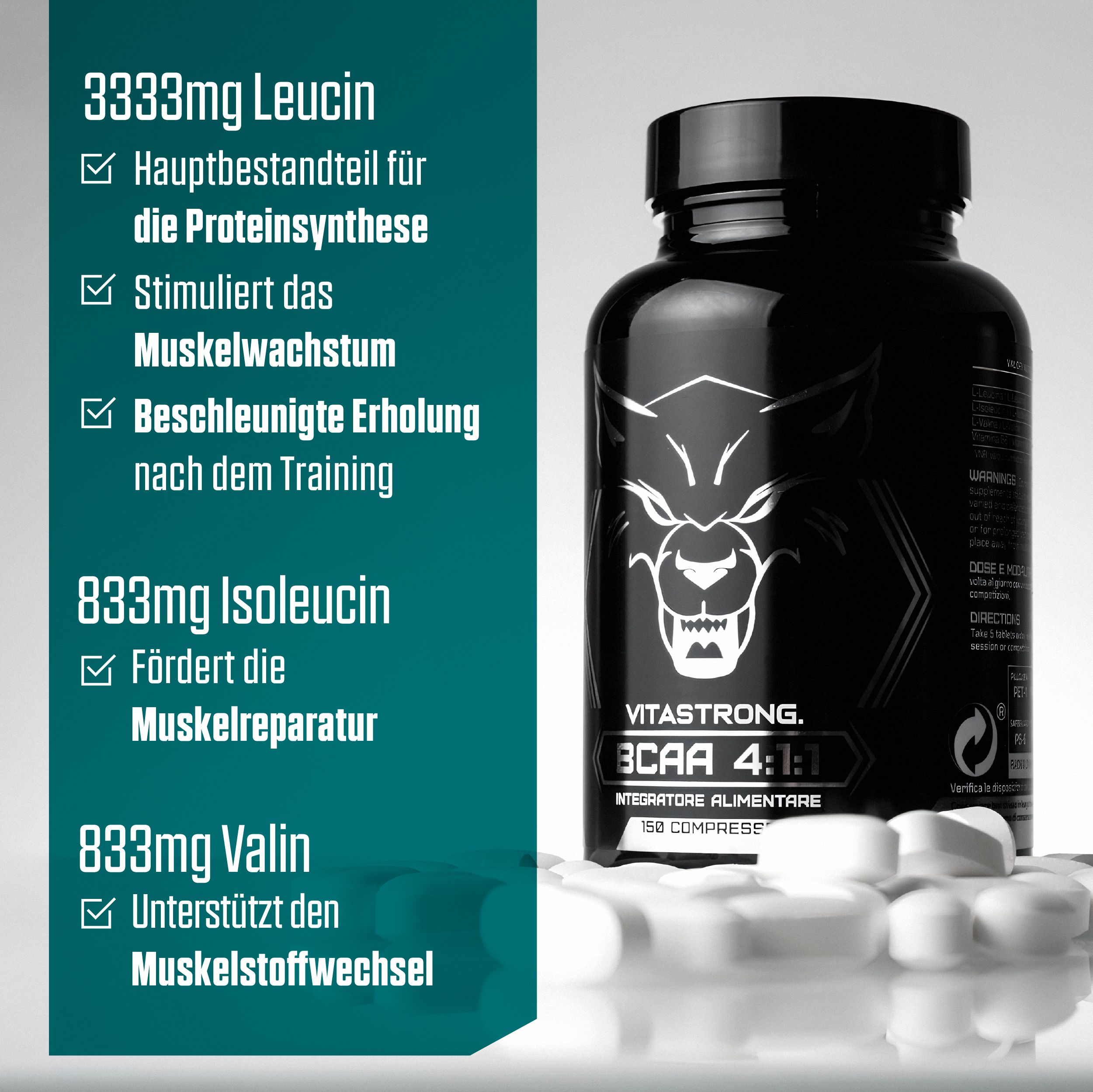 Vitastrong BCAA 4:1:1