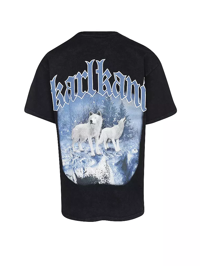 KARL KANI T-Shirt schwarz