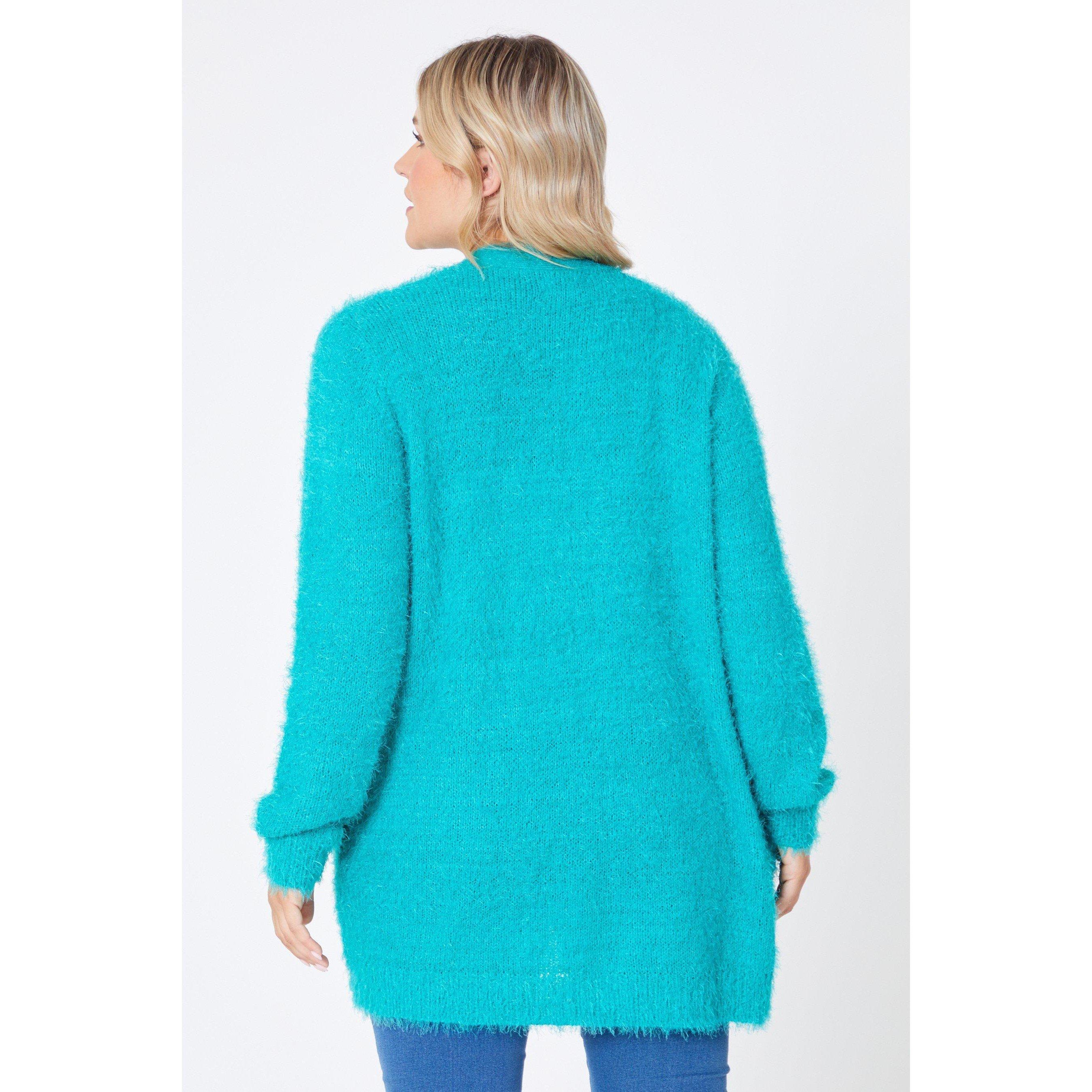 Be You Ladies Fluffy Knit Cardigan