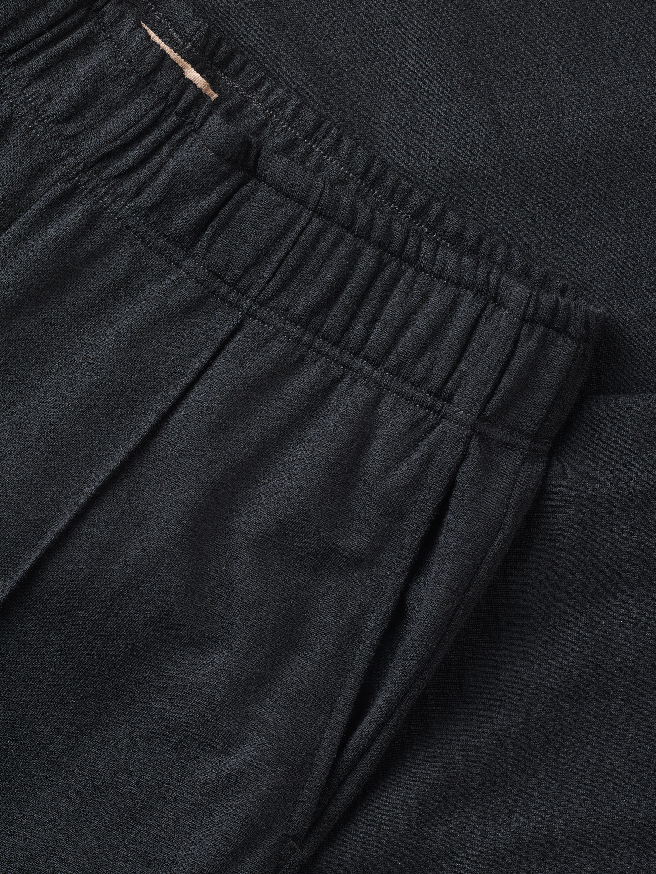 Loungebroek van merinowol voor dames in Zwart - Gratis
