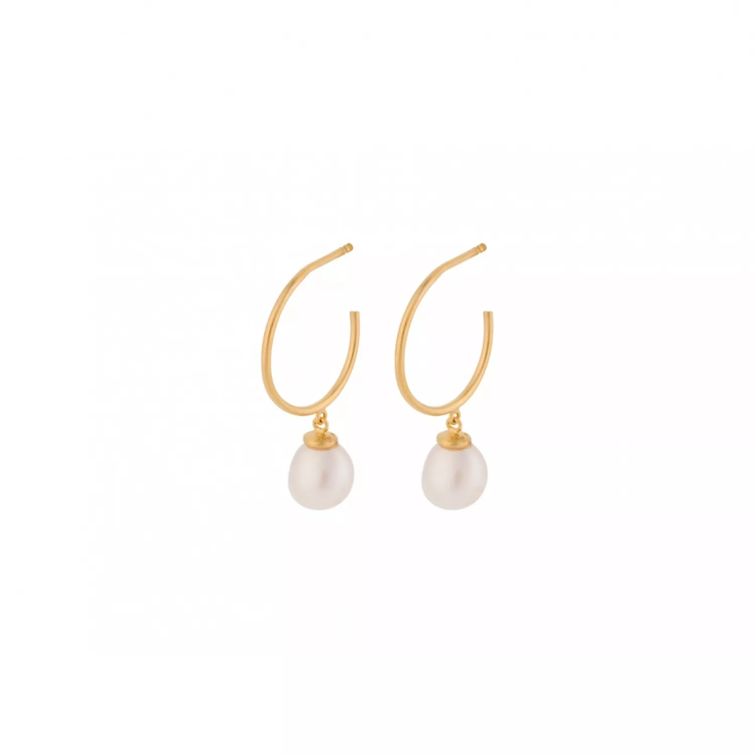 Pernille Corydon Ocean Dream Creol Øreringe 18 kt. Forgyldt Sølv e-454-gp