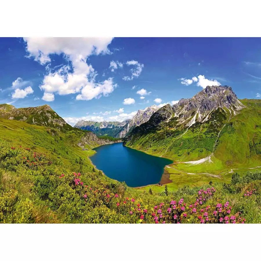 Ravensburger Tappenkarsee bei Kleinarl bunt