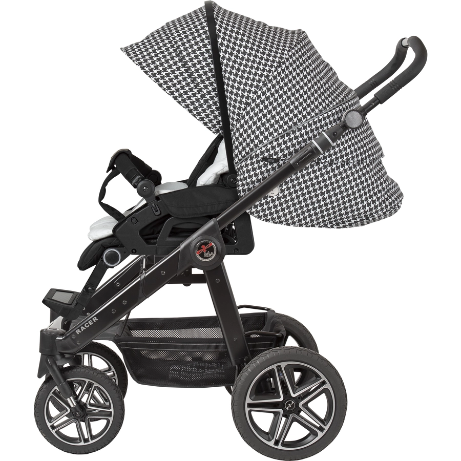 Hartan Kinderwagen Racer GTS mit Handbremse Bellybutton elegance (921) Gestellfarbe schwarz