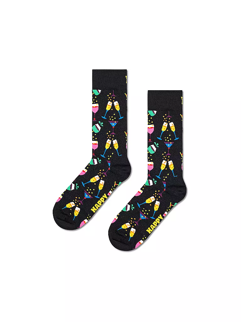 HAPPY SOCKS Damen Socken CELEBRATION GIFT SET 3er Pkg 36-40 Black schwarz